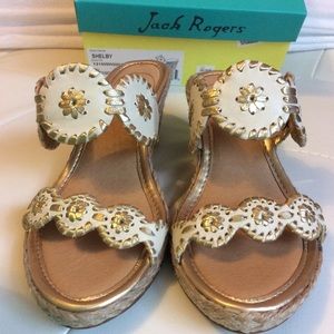 Jack Rogers-Shelby bone/gold